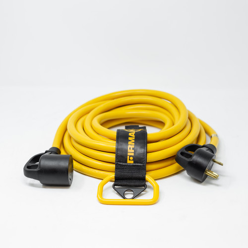 Firman 1110 25ft 30A TT-30P tp TT-30R Power Cord with Storage Strap