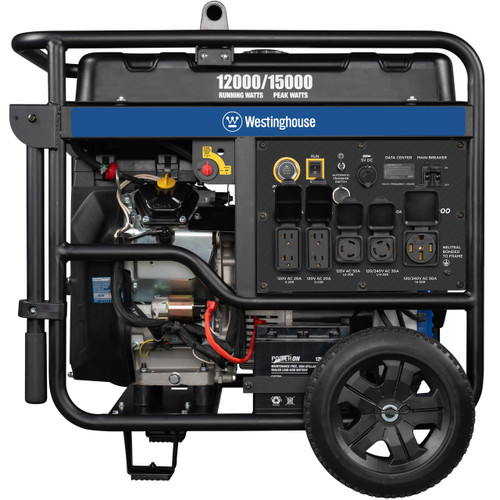 Westinghouse WGen12000DF 12000W Dual Fuel Electric Start Portable Generator with Wireless Remote Start