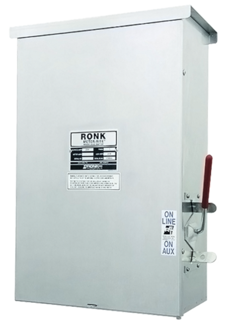 Ronk D7205A 200A 1ph-120/240V Non-Fused Single-Throw Disconnect Switch